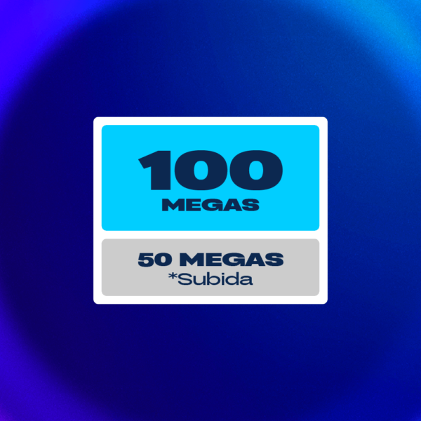 Internet Fibra 100/50 MB