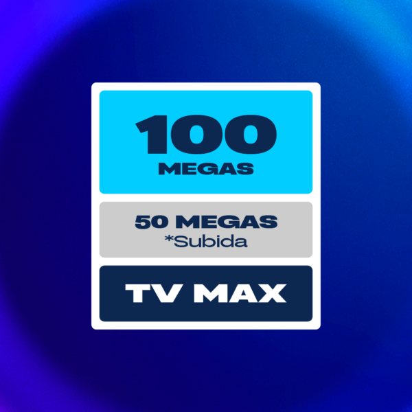Internet Fibra 100/50 MB + TV