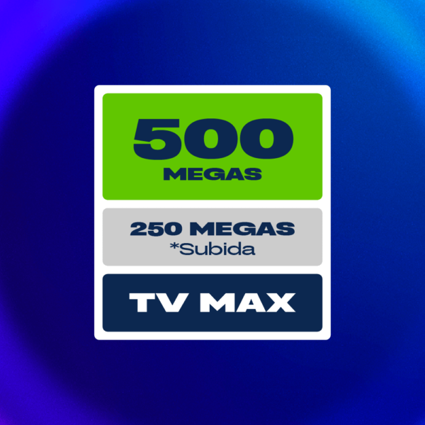Internet Fibra 500/250 MB + TV