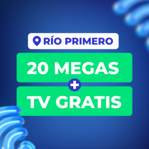 Internet 20 Megas + TV – Río Primero